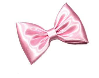 Light Pink Hair Bow, Pink Hair Bow Clip, Pink Hair Bow, Hair Bow, Baby Pink Hair Clip, Light Pink Hair Clip, Light Pink Bow, Baby Pink Bow