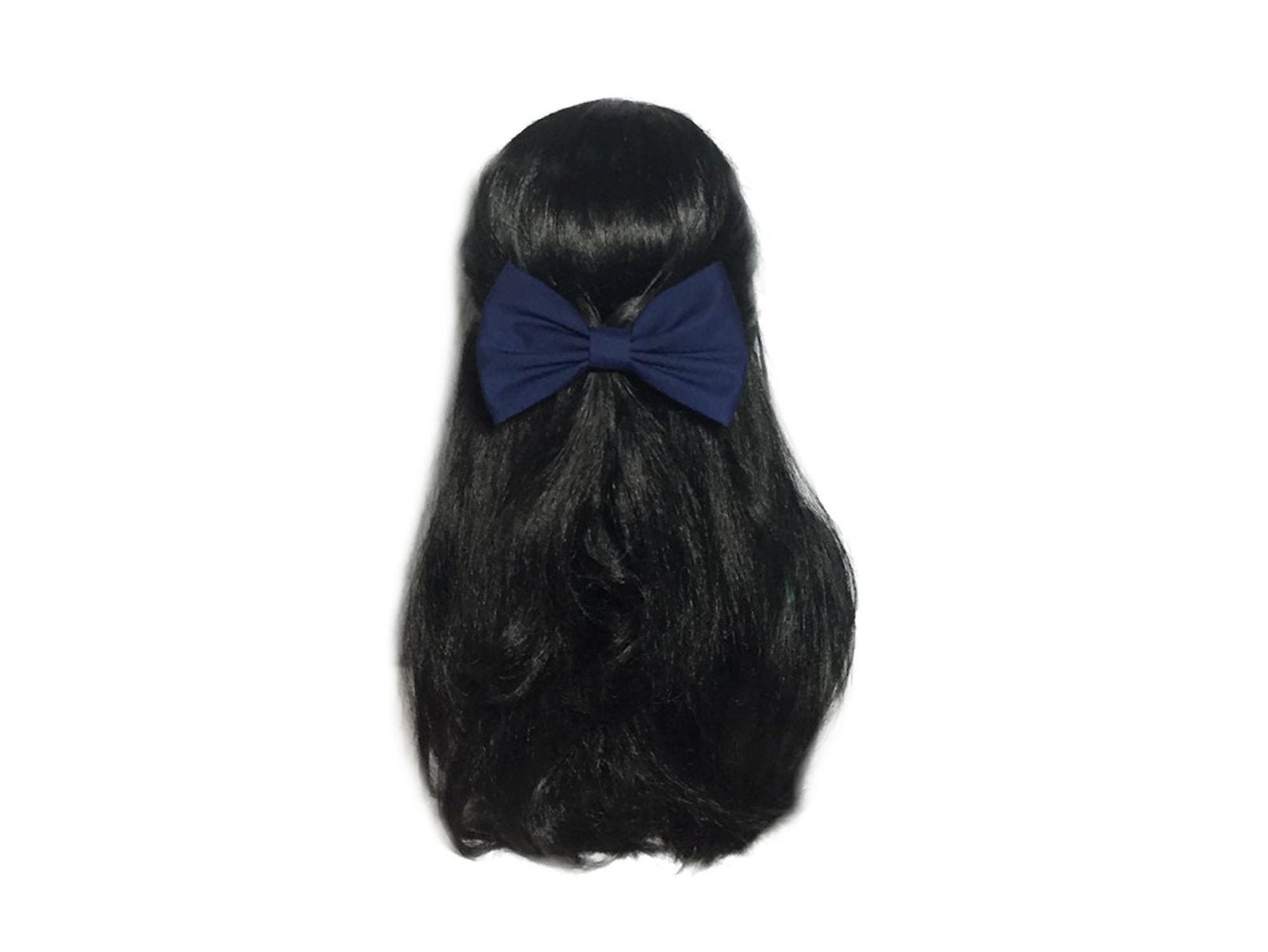 Blue Bow Hair Tie - Etsy - wide 1