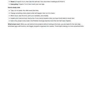 Python Starter Lab: Beginner Coding Study Guide, Desktop Automation Curriculum, App Building Workbook with Syntax Cheat Sheet PDF image 4