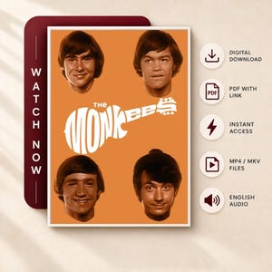 Serie completa de The Monkees (1966–1968) / Serie musical clásica de los 60 / Descarga digital