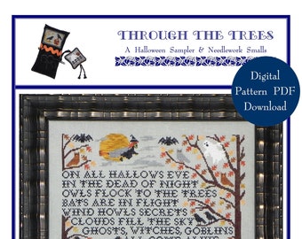 Through The Trees (BRD-112) Cross Stitch Chart – Digital Pattern PDF