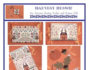 Harvest Huswif (BRD-114) Cross Stitch Chart - Paper Pattern