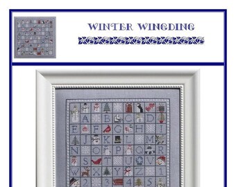 Winter Wingding (BRD-061) Cross Stitch Chart - Paper Pattern