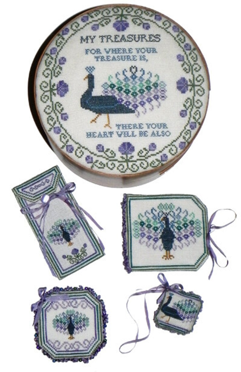My Precious Treasures BRD-054 Cross Stitch Chart Paper - Etsy