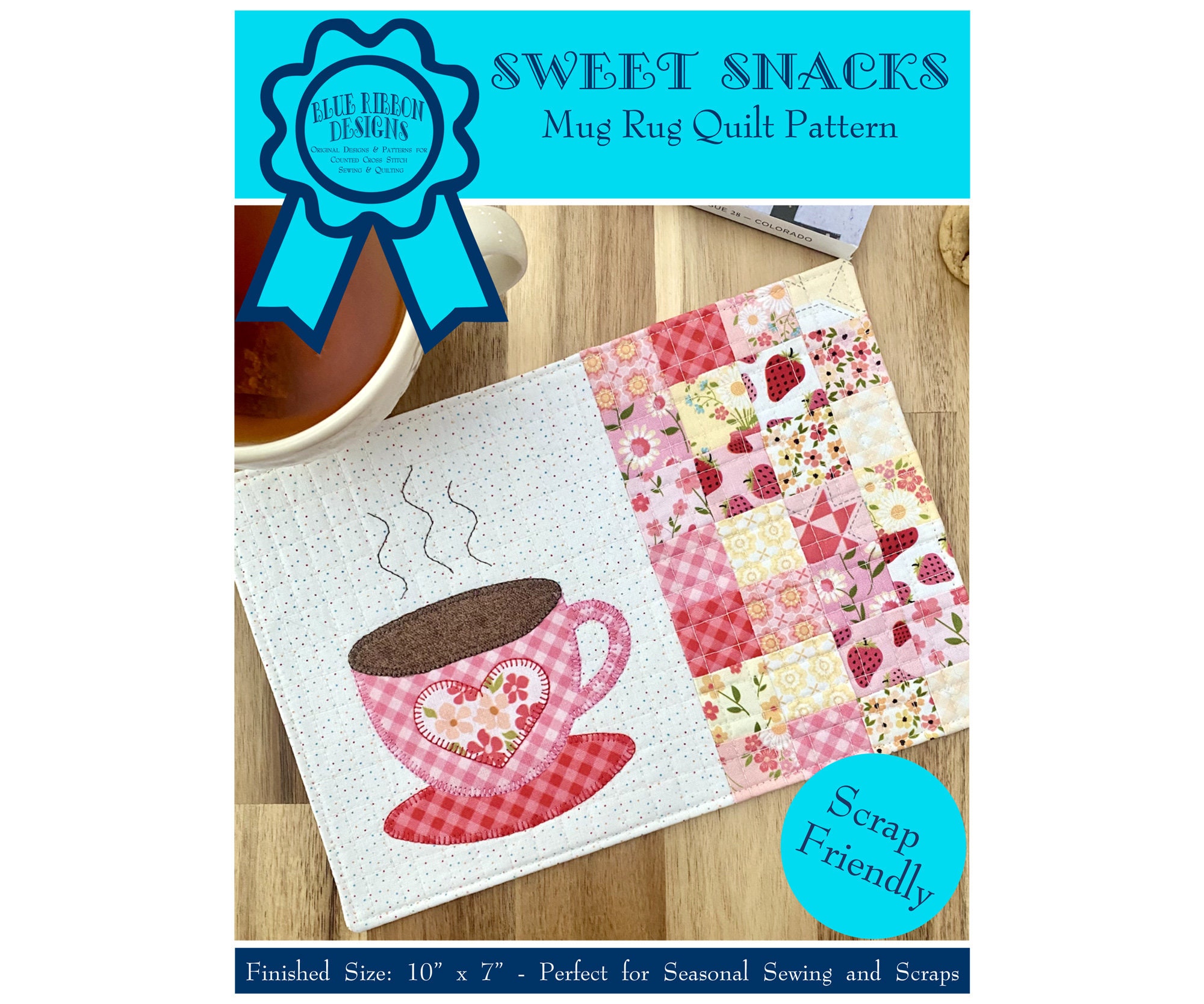 sweet-snacks-mug-rug-a-small-appliqu-patchwork-quilt-pattern-mug-rug-pattern-snack-mat-pattern-paper-pattern-brd-q017-etsy