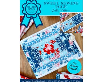 Sweet Sewing Book Quilt Pattern: Needlebook Organizer (Paper Pattern)