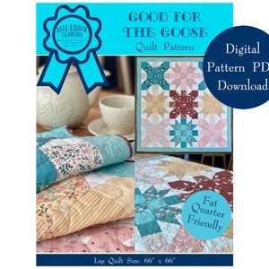 Good for the Goose Lap Quilt Pattern Digital Pattern PDF - Etsy