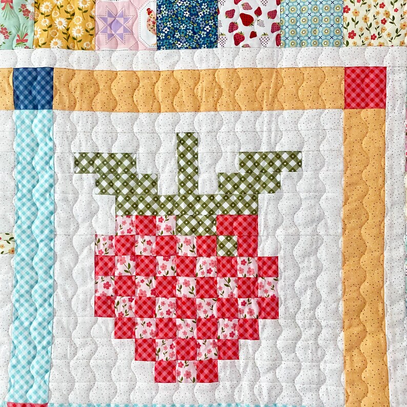 Farmstead Finds - A Traditional Quilt Pattern - Wall Hanging Pattern - Throw Quilt Pattern - Paper Pattern BRD-Q016