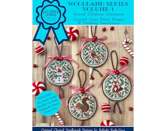 Woodland Series Volume 1 (BRD-136) Counted Cross Stitch Chart – Paper Pattern