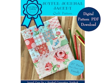 Joyful Journal Jacket Quilt Pattern - Digital Pattern PDF Download