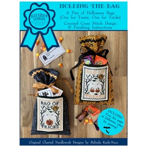Holding The Bag (BRD-125) Counted Cross Stitch Chart – Paper Pattern