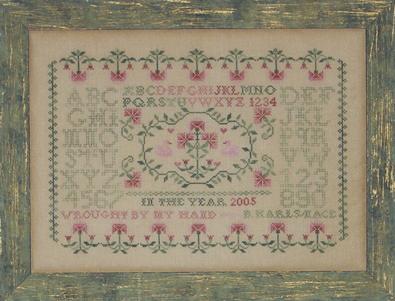 True Love and Grace (BRD-025) Cross Stitch Chart - Paper Pattern