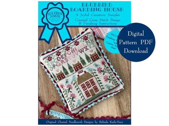 Permin Three Bath Houses Counted Cross-Stitch Kit