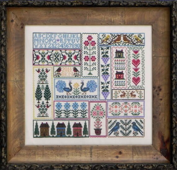 Turn The Page (BRD-099) クロスステッチチャート – デジタルパターン