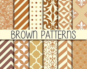 Navy patterns Printable backgrounds Instant Download Set