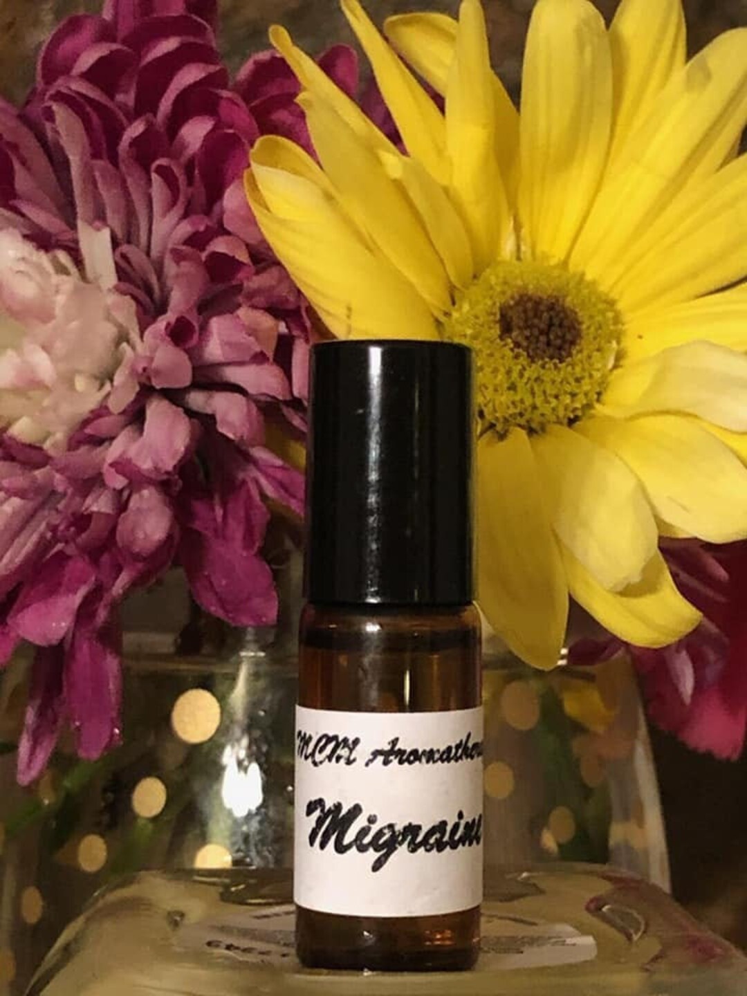 Migraine Relief Oil All Natural Herbal Remedy With Essential Etsy