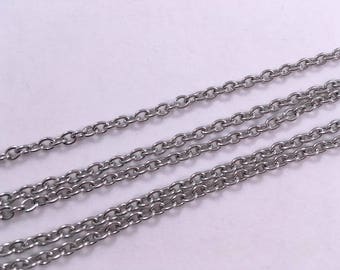 Stainless steel mesh mesh chain 304 matte silver colors