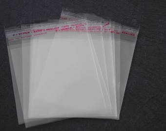 Sachets cristal autocollants 90x120mm