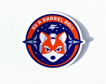 Do A Barrel Roll Sticker
