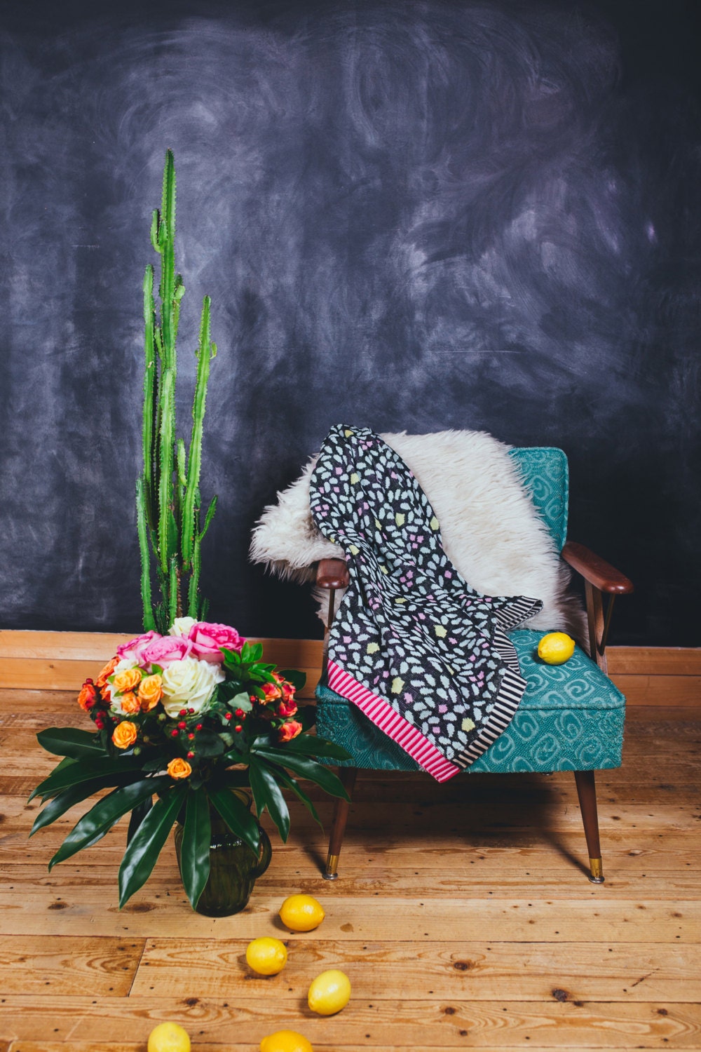 Mosaïc Garden Throw