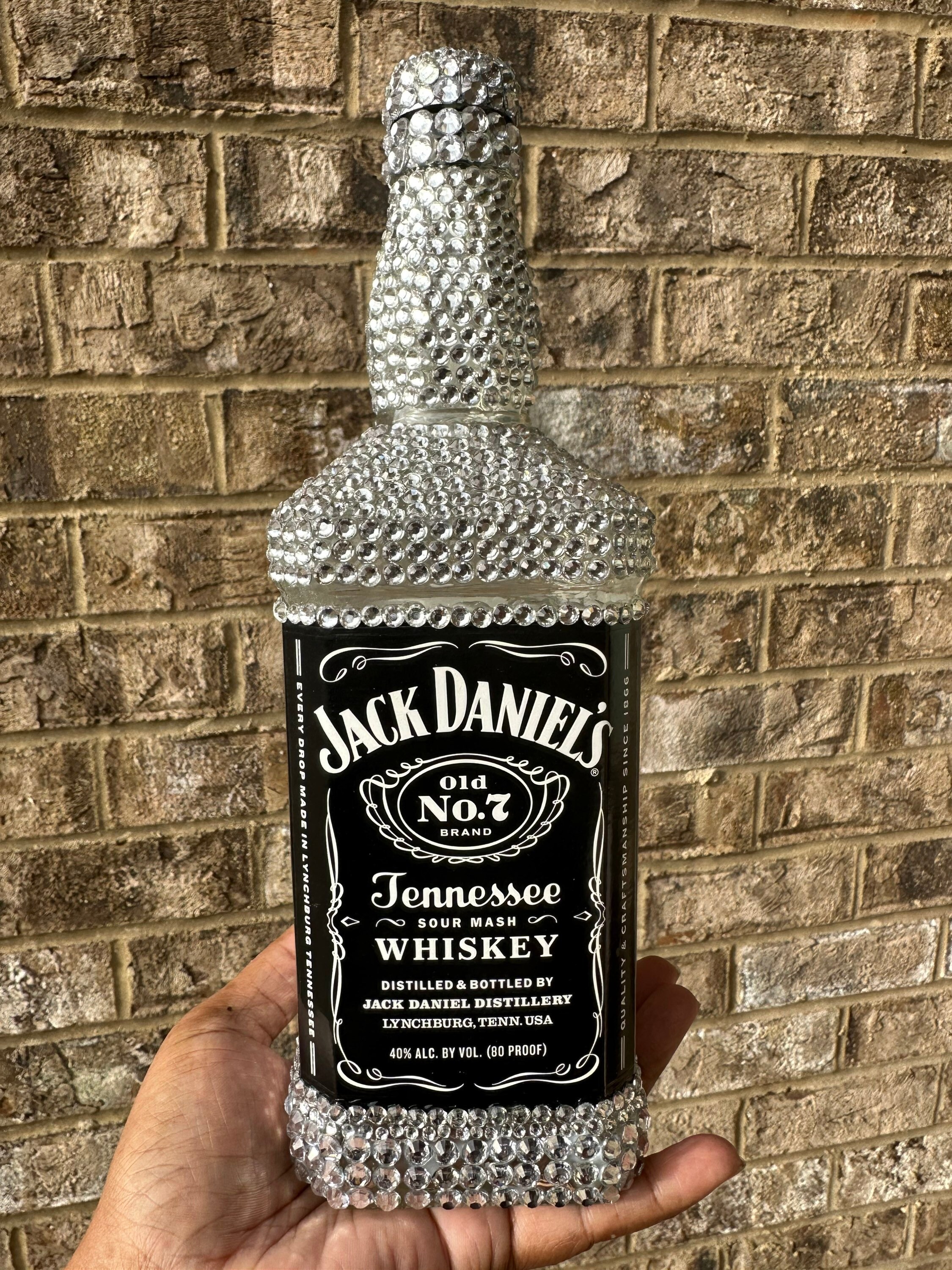 Bedazzled Bling Liquor Bottle. 750ml. Diamond Bling. Bling Etsy