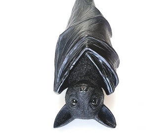 Pipistrello sospeso, Arredamento di Halloween, Arredamento gotico, Pipistrello, Halloween, Gotico, Regalo per Goth, Decorazioni di Halloween all'aperto, Ornamento da giardino, Arredamento pipistrello