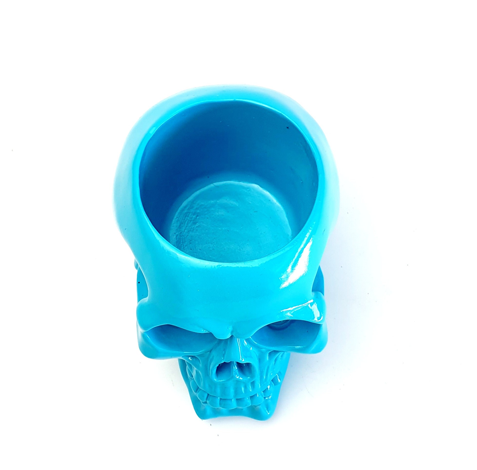 Makeup Brush Holder Skull Vase Demon Skull Brush Holder Etsy Australia