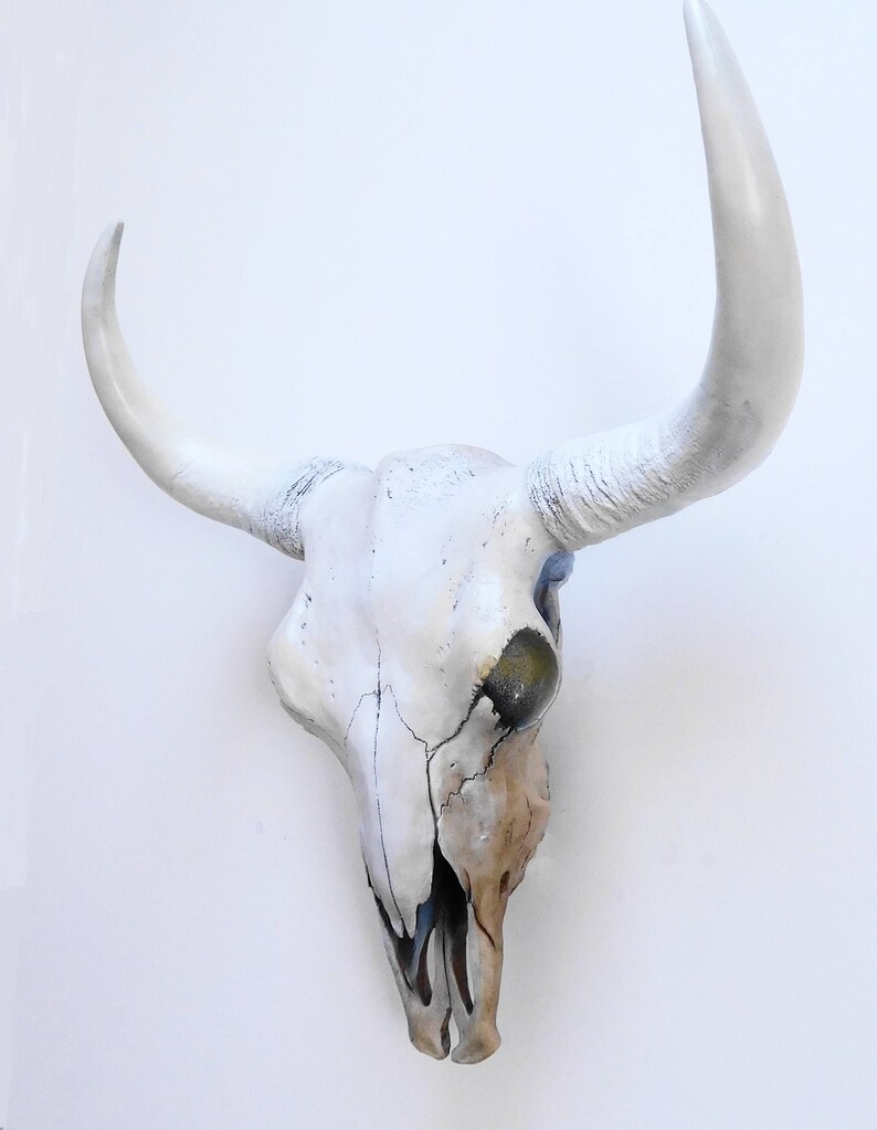 Sculpture Murale Crâne Bélier Corse Design Toscano - Fausse Taxidermie 45,75cm - Polyrésine Réaliste