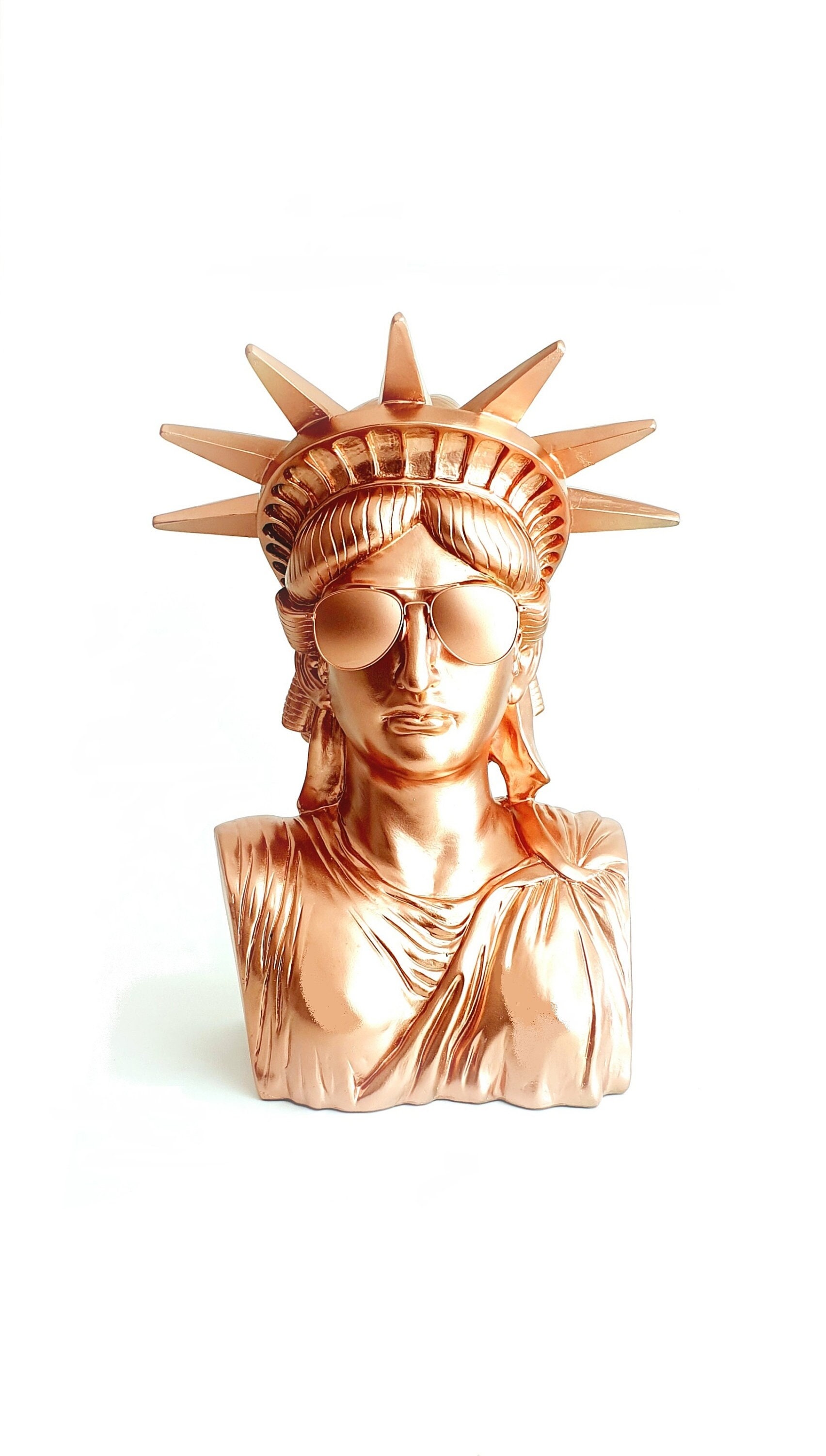 Statue of Liberty Roman Bust New York Style Woman Bust New - Etsy Israel Statue of Liberty Roman Bust New York Style Woman Bust New - Etsy Israel