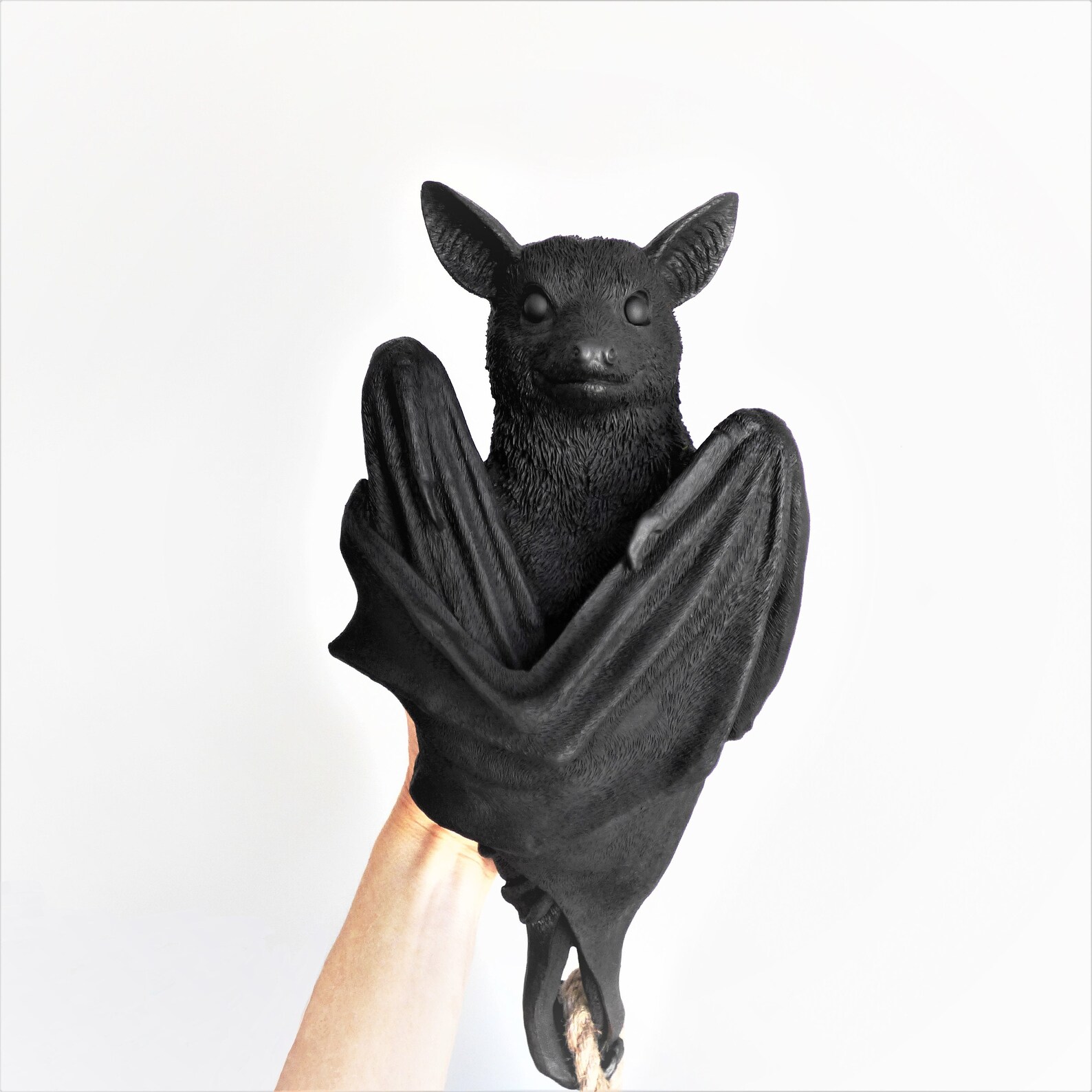 Hanging Bat Halloween Decor Gothic Decor Bat Halloween Etsy