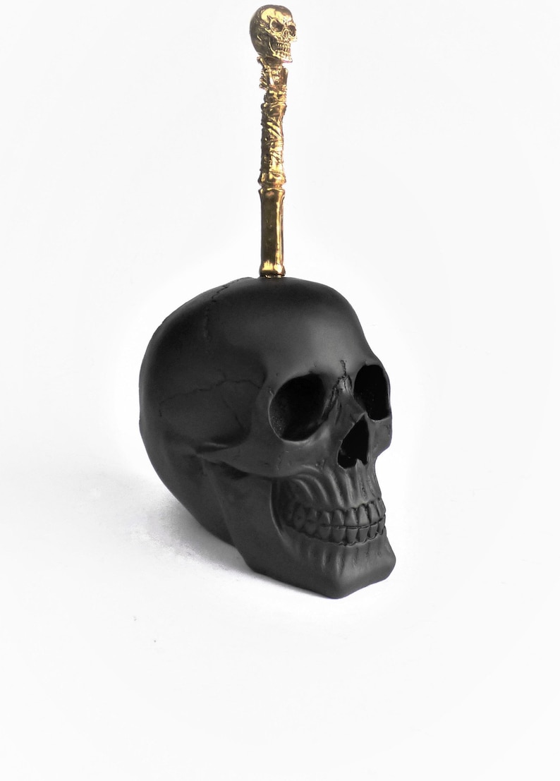 Skull Gothic Homewares Goth Toilet Brush Holder Skull Homewares Gothic Decor Skull Toilet Brush Holder Skull Homewares Halloween,