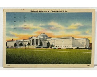 Washington DC National Gallery of Art Postcard PC Old Vintage Card View 1950s