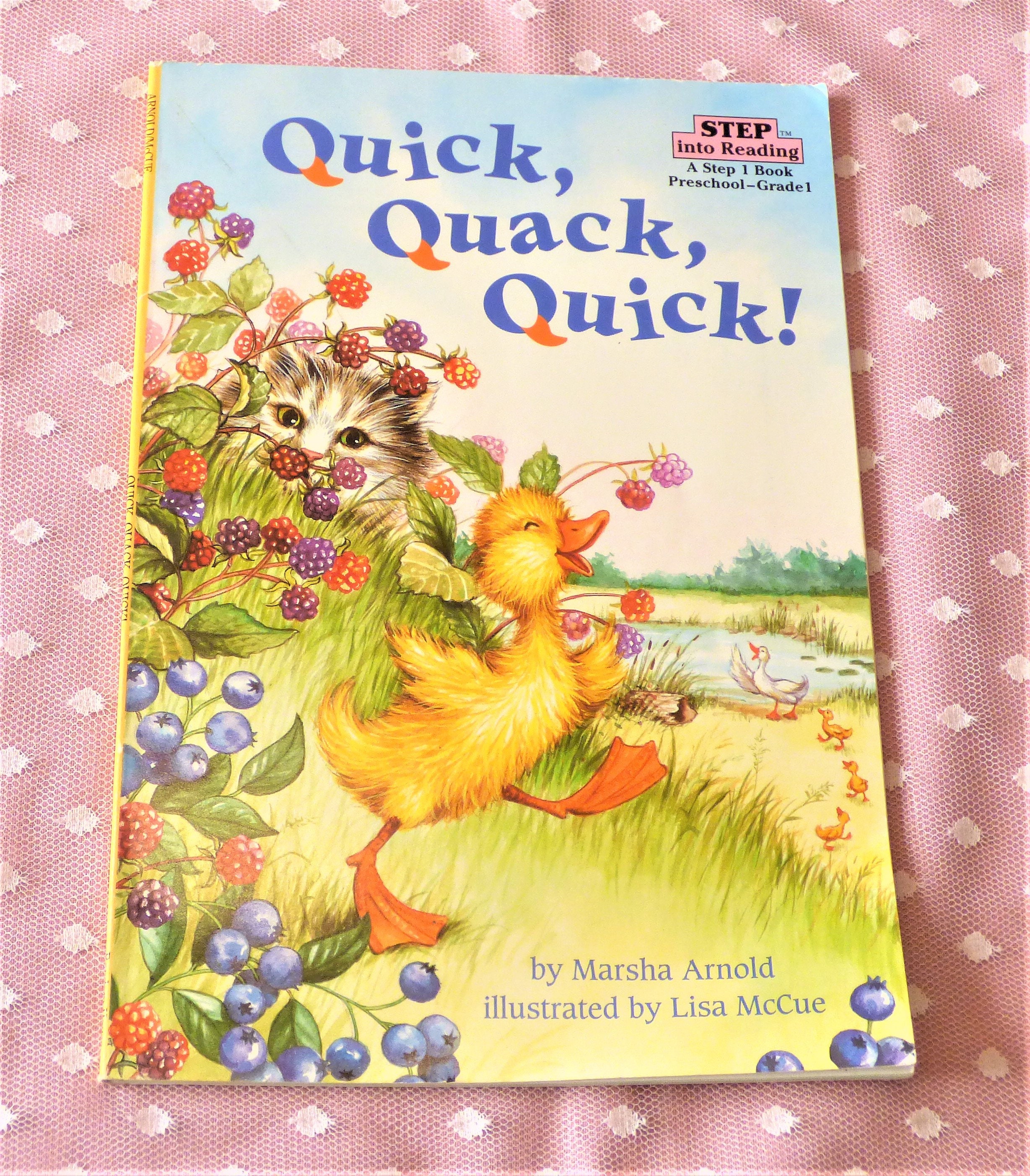 1996 Quick Quack Quick Step Into Reading Etsy