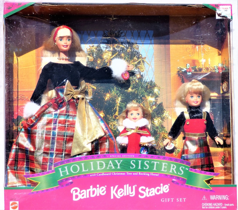 barbie holiday sisters 1998