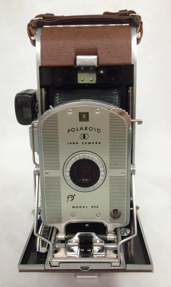 Vintage Original Polaroid Land Camera Model 95A Beautiful Etsy