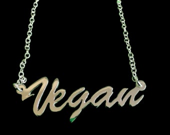 16" 'Vegan' necklace