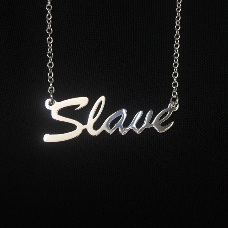 16 'slave' Necklace Etsy