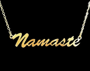 16" 'Namaste' necklace