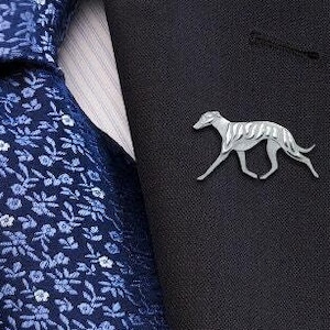 925 Sterling Silver Whippet Brooch Gift For Dog Lovers Dog Brooch Pet Jewelry Dog Memorial Dog Keepsake Pet Family Animal Jewelry Rare
