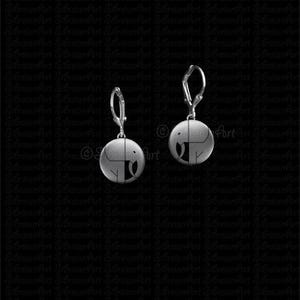 925 Sterling Silver Wild Elephant Elephant Earrings Gift For Elephant Lovers Elephant Earrings Wild Animal Jewelry Handmade Wildlife Jewelry