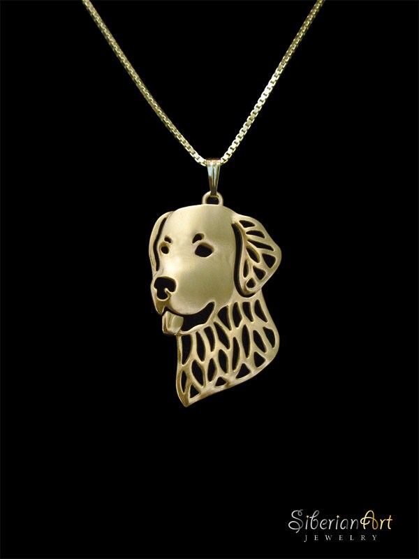 Golden retriever best sale pendant
