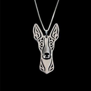 Collar de perro ibicenco de plata de ley 925, regalo para amantes de los perros, collar para perros, joyería para mascotas, recuerdo de perro, pérdida de perro, hecho a mano, raro