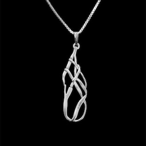 925 Sterling Silver Wild Animal Silver Harness Necklace, Gift For Wild Animal Lovers, Wild Animal Necklace Wild Animal Jewelry Handmade