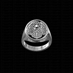 925 Sterling Silver American Water Spaniel Ring Gift For Dog Lovers Dog Ring Pet Jewelry Dog Memorial Dog Keepsake Family Animal Jewelry Pet