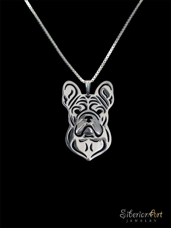 French bulldog best sale necklace