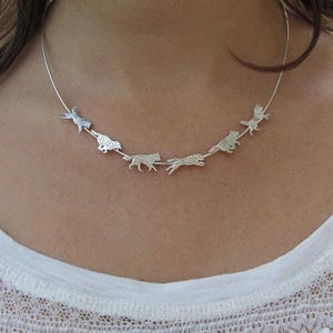 Siberian Husky Halskette Geschenk für Hundeliebhaber Hundehalskette Haustierschmuck handgemachter seltener Hund Verlust