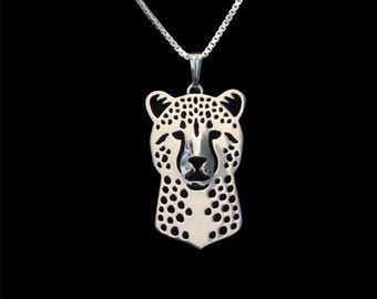 Cheetah jewelry - sterling silver