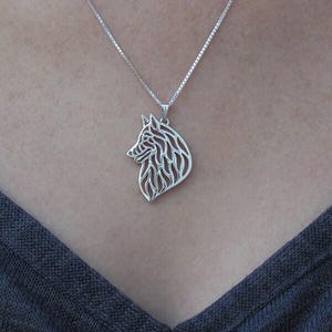 925 Sterling Silver Belgian Tervuren Necklace Gift For Dog Lovers Dog Necklace Pet Jewelry Dog Memorial Dog Keepsake Dog Loss Pet Handmade