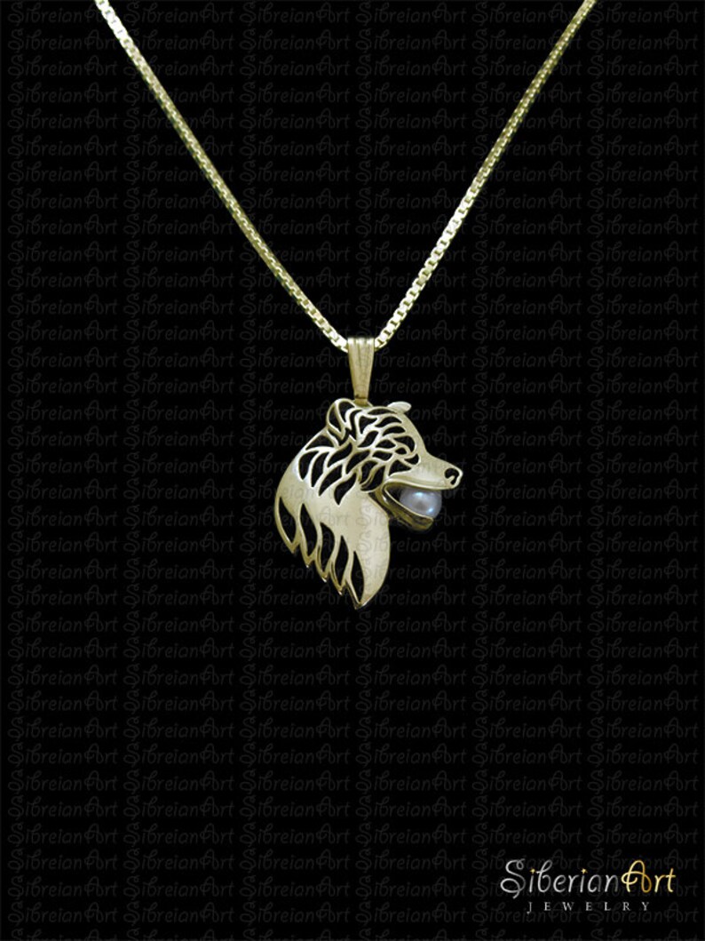 border collie necklace