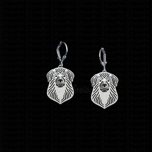 925 Sterling Silver Great Pyrenees Earrings Gift For Dog Lovers Dog Earrings Pet Jewelry Dog Memorial Dog Keepsake Pet Family Animal Jewelry